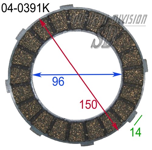 0391k kupplungsbelag clutch - kupplungsbelag,