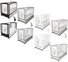 Babybett gitterbett 2in1 - gitterbett,