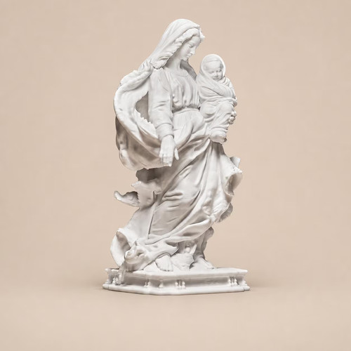 Marienfigur mit jesuskind - marienfigur,
