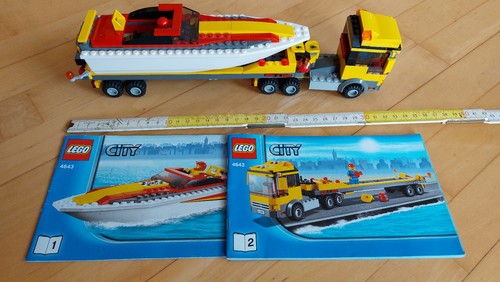 Lego city 4643 powerboat - 4643,