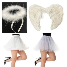 Weißer Engel Kostüm