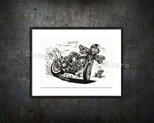 BOMONSTER Biker Poster -