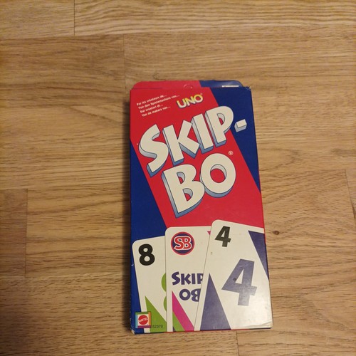 Skip mattel blau - skip-bo, rote