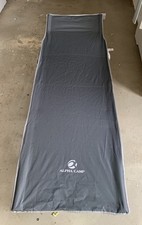 Campingbett Feldbett Klappbar Ultraleicht Campingliege Seitentasche Alpha Camp