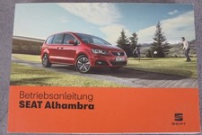 Seat Alhambra Betriebsanleitung  "Nov. 2019" Bedienungsanleitung - Handbuch