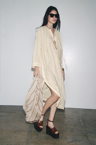 Zara kleid tunika kaftan - zara,