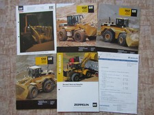5 Prospekte CAT Caterpillar