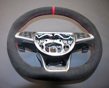 LENKRAD MERCEDES AMG C63 CLS CLA W205 PERFORMANCE  ALCANTARA NEU BEZIEHEN