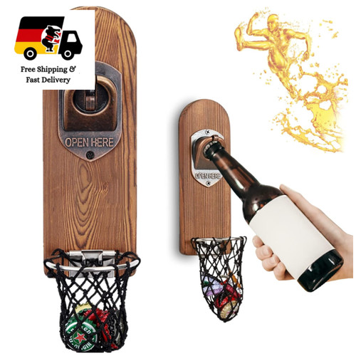 Wandflaschenöffner mit