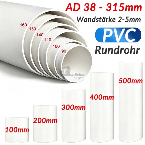 Pvc lüftungsrohr rundrohr - pvc,