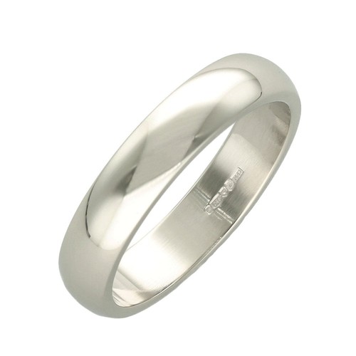 Damen platin form ehering - platin, d-form