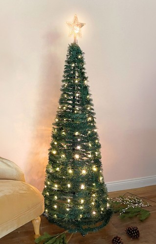 Led spiral pop tannen baum - led, up