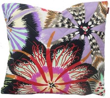 MISSONI HOME KISSENBEZUG GESTEPPT GLÄNZEND BAUMWOL 40x40cm doppelseitig OLGA 156