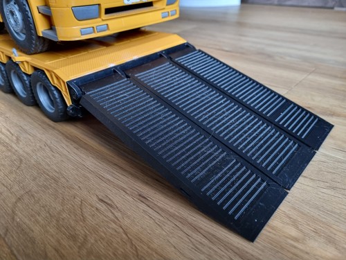 Bruder tieflader umbau fache - tieflader,