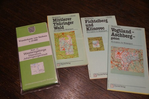 4er set wanderkarten - 3, +