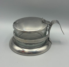 Parmesan Dose Glas Edelstahl