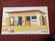 Schleich Pferdestall 40164 aus Holz - komplett, mit OVP, gepflegter Zustand