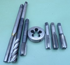 7 HSS Gewindebohrer Schneideisen M16 x2,0 Gewinde Gewindeschneider Regelgewinde