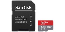 SanDisc Ultra Speicherkarte 32GB micro SDHC UHS-I Card  mit Adapter