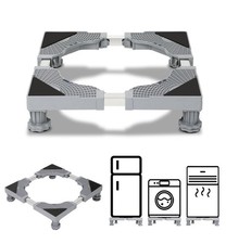 Verstellbarer Möbel Dolly Waschmaschine Ständer Kühlschrank Untergestell Umzugswagen 