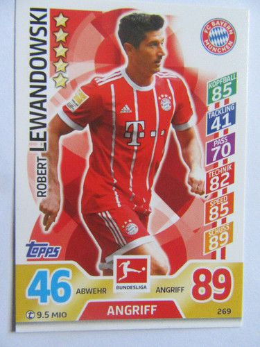 Robert lewandowski match attax - robert,