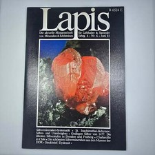 Lapis Mineralien-Magazin Jahr 1981 Monat 6 Zeitschrift