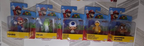 Super mario actionfiguren set - super,