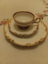 HUTSCHENREUTHER Selb LHS Bavaria Germany PASCO 3 teilg. MOKKAGEDECK