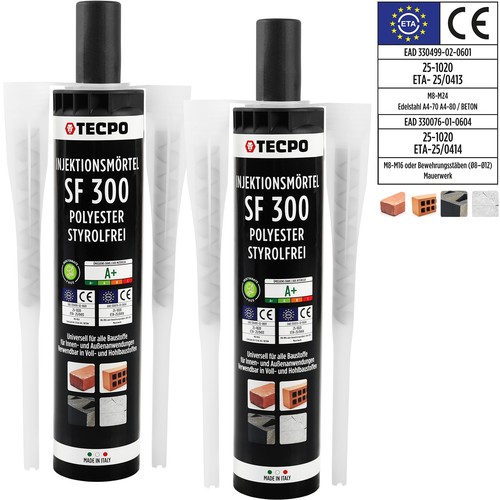 Injektionsmörtel 300 ml - 2x,