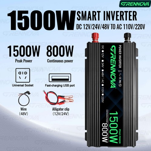 Grennova 1500w wechselrichter - 1500w,