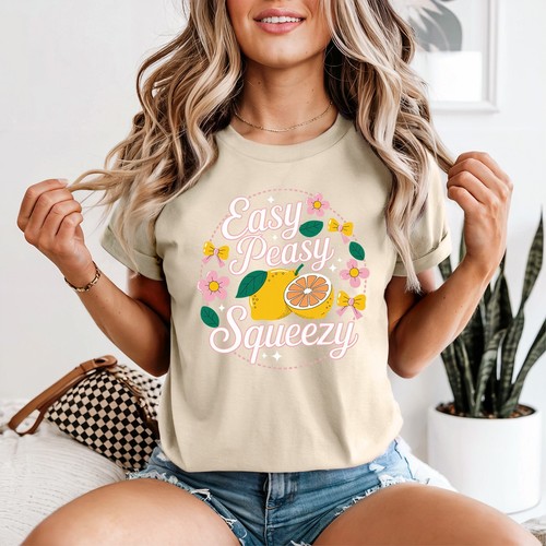 Easy peasy lemon damen shirt - easy,
