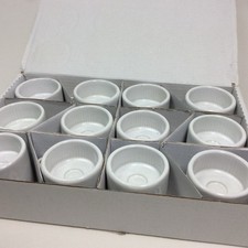 Ikea PS 12 x Teelichthalter värmeljushållare EHLEN JOHANSSON Keramik Weiß