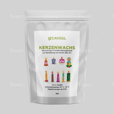 5 Kg Kerzenwachs Paraffin Wachs Granulat Pulver Kerzen Pastille Paraffinwachs