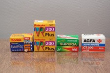5x Kamera Kleinbild Filme KB Film Kodak Fujicolor Agfa Agfachrom Kodacolor OVP