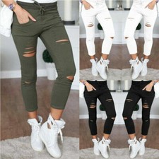 Damen leggings destroyed - damen,
