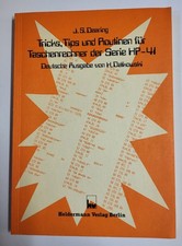 Tricks, Tips und Routinen für Taschenrechner der Serie HP-41