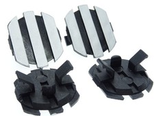 4x Kappen Motordeckel