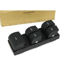 Original Audi A4 RS4 8H Cabriolet Schalter links Fensterheber 4-fach schwarz OEM