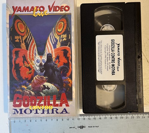 Godzilla contro mothra vhs - godzilla,