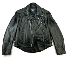 STEER BRAND Perfecto Steerhide Biker Motorrad Harley Lederjacke 56 XL