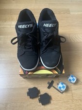 Heelys Turnschuhe Mit Rollen 40,5 Schwarz Weiß In Ovp +Ersatzollen +Werkzeug