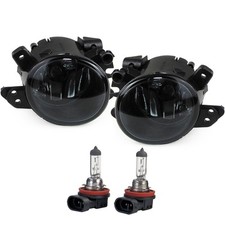 Klarglas Nebelscheinwerfer Schwarz für Mercedes M Klasse W164 S W221 Smart 451