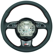Leder Lenkrad für Audi A6 4G