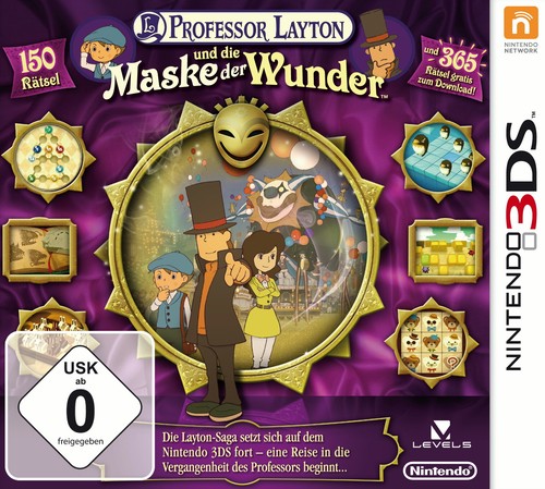 Professor layton und - layton, maske