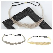 Metall Stirnband Geflochten