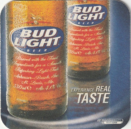 Biermatte budweiser st - budweiser, (st