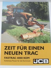 JCB FASTRAC 4000 KOM Kommunaltraktoren Prospekt ( 1110 )