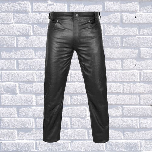 Herren schwarze lederhosen - herren,