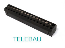 Klemmstein Telebau Telnet Moritz 180 181 ISDN Telefonanlage Anschlussklemme #