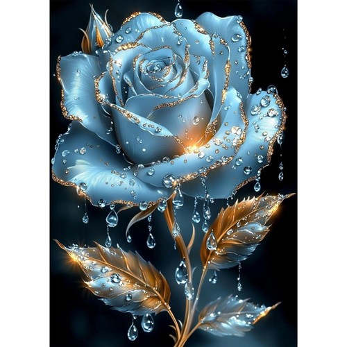 Diamond painting rose blumen - painting,
